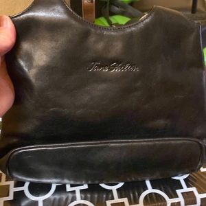 Jane Shilton leather small shoulder bag made in England